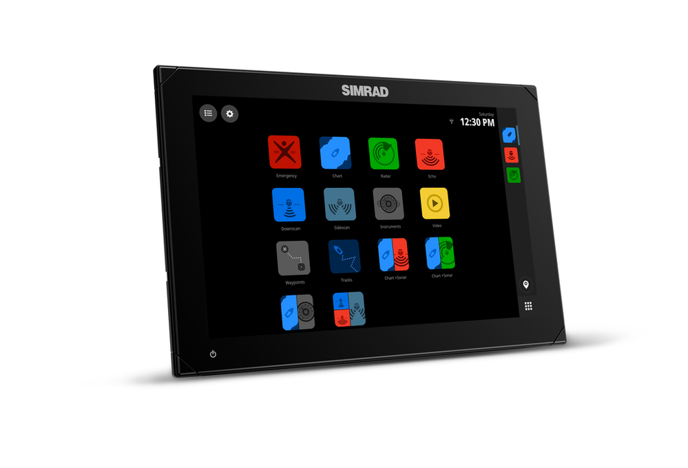 SIMRAD - NSX 3012 - 12" MFD mit Active-Imaging 3in1 Geber