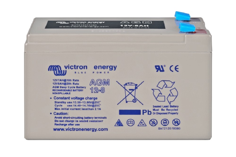 VICTRON - 12V/8 Ah AGM Deep Cycle Batt.