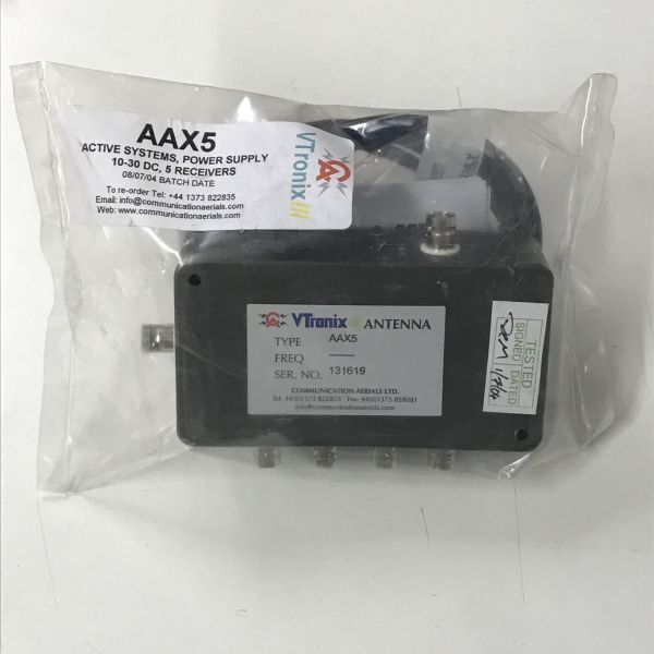 AAX5 Aktiv-Antennen-Verstärker f. 5 Empfänger,