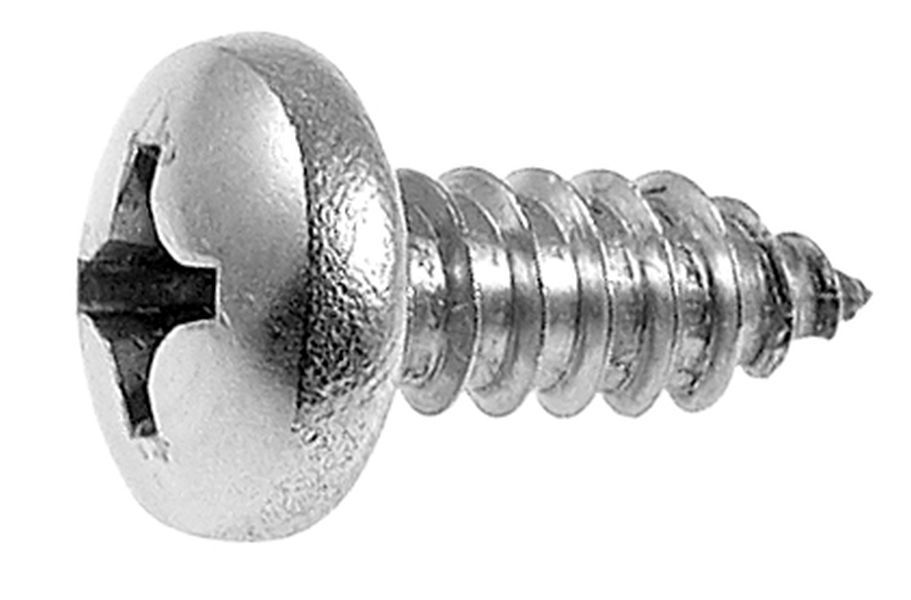 Blechschrauben  - 2,9 x 25 mm - 20 Stck. - V4A Linse - Kreuz