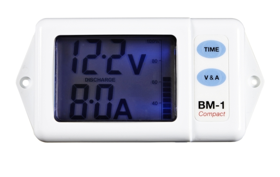 NASA - Batteriemonitor BM-1 COMPACT - weiß