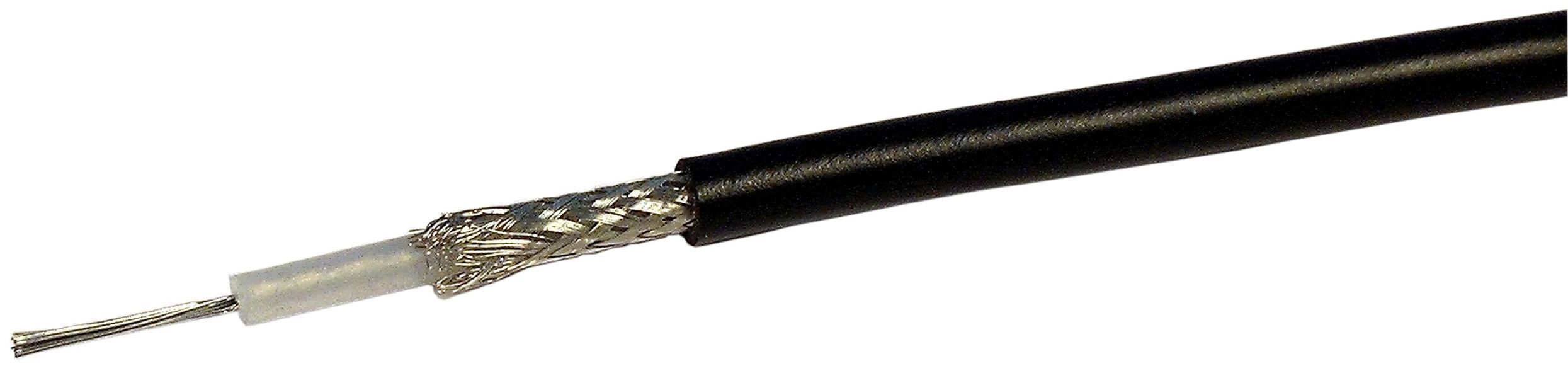 Antennenkabel RG58 Koaxialkabel- verzinnt, 50 Ohm