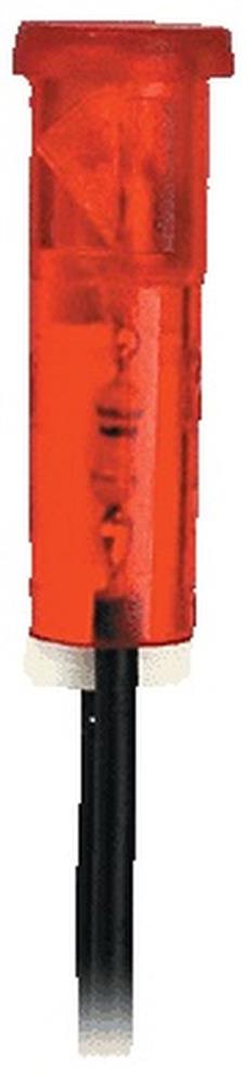 PHILIPPI - LED 10 mm, 230V AC - rot