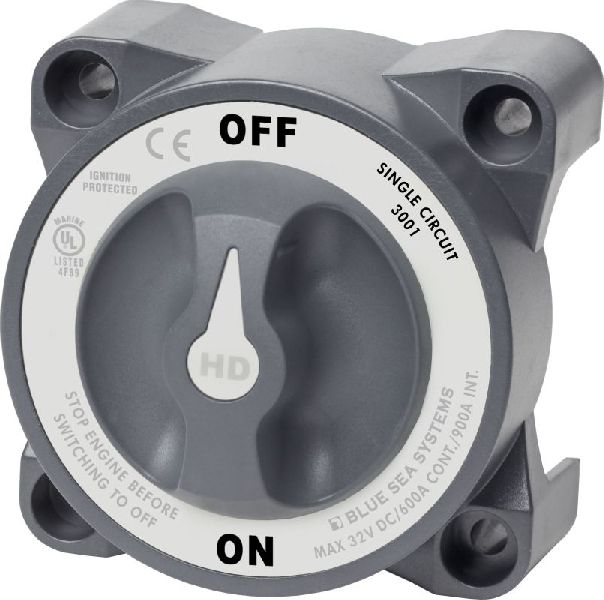 BLUE SEA - Switch Battery HD ON/OFF w AFD