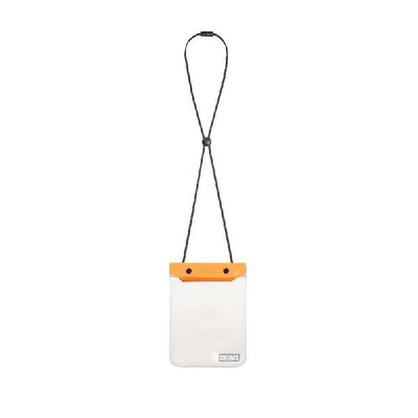CHUMS - Schutztasche wasserdicht - orange / transparent