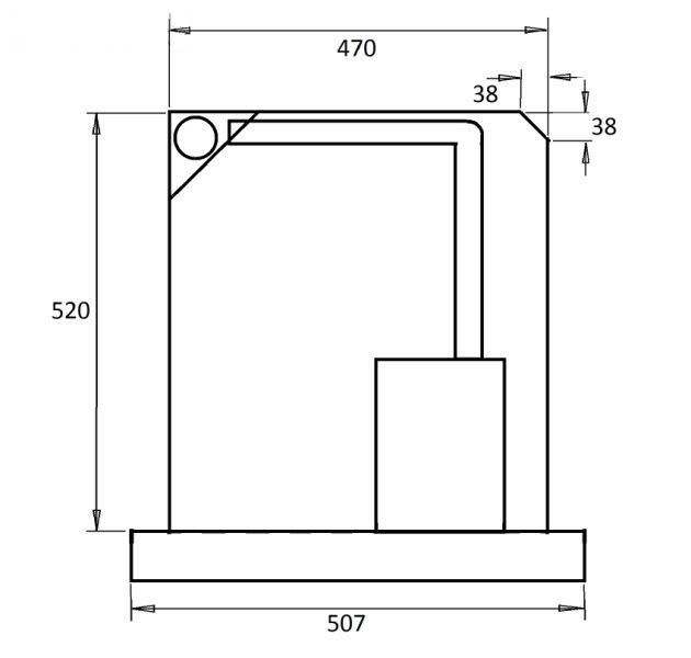 ENGEL - SAWSB70F  / CK-57 Kompressorkühlschrank 55 Liter