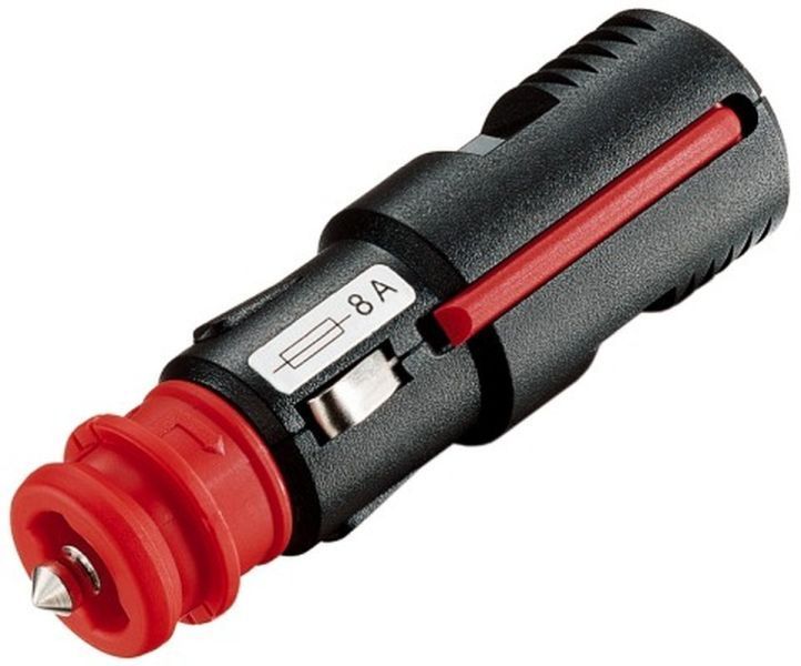 PHILIPPI - Universalstecker, 12/24V, bis 8A, incl. Sicherung