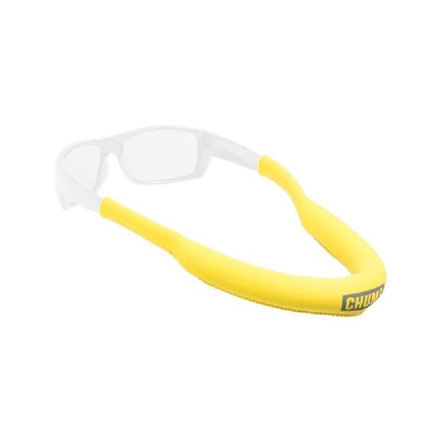 CHUMS - gelbes schwimmfähiges Mega Neopren Brillenband