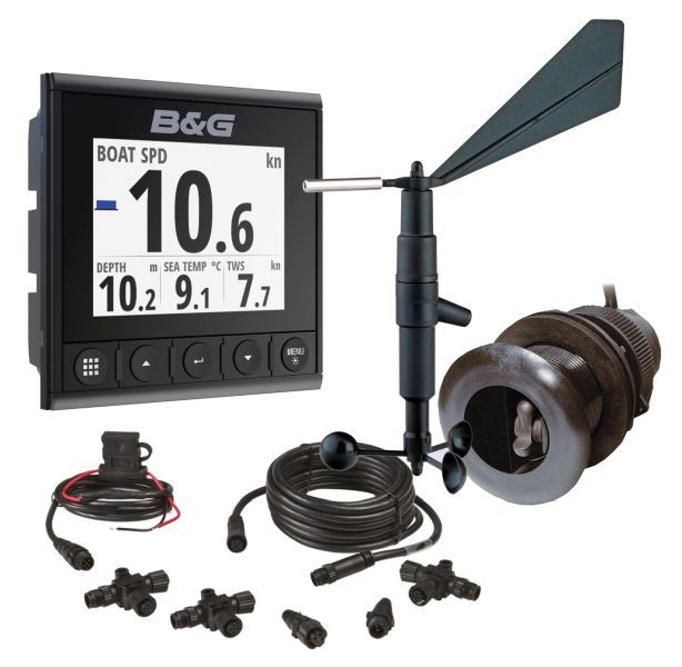 B&G - Triton² Geschwindigkeits-/Tiefen- und Windpaket