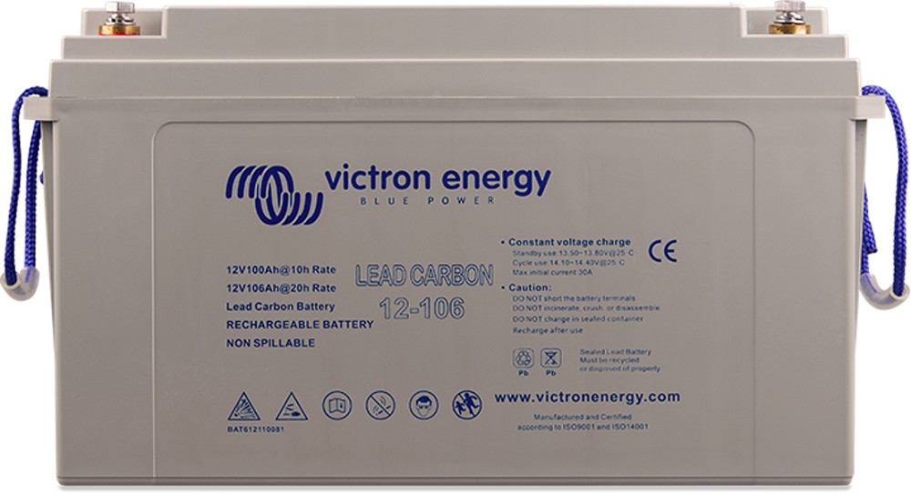 VICTRON - 12 V Lead Carbon Battery 106AH