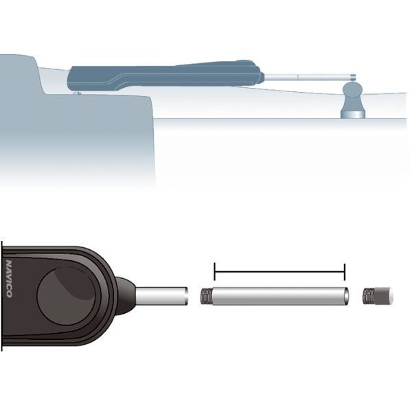SIMRAD - 300 mm (12,0 in) Schubstangenverlängerung