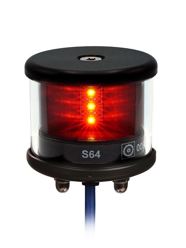 K2W - Navi-L. S64 (>50m) Std., Heck Suez, rot 3 sm 24V