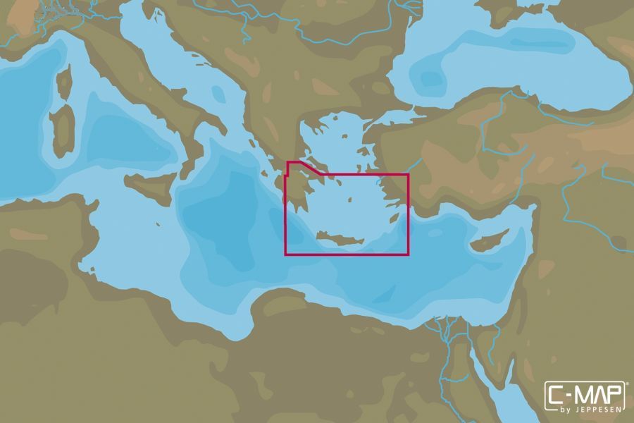 C-MAP - MAX LOCAL - South Aegean Sea - µSD/SD-Karte