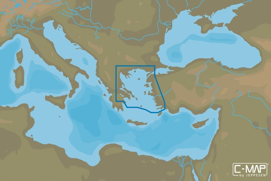 C-MAP - MAX LOCAL - North Aegean Sea - µSD/SD-Karte
