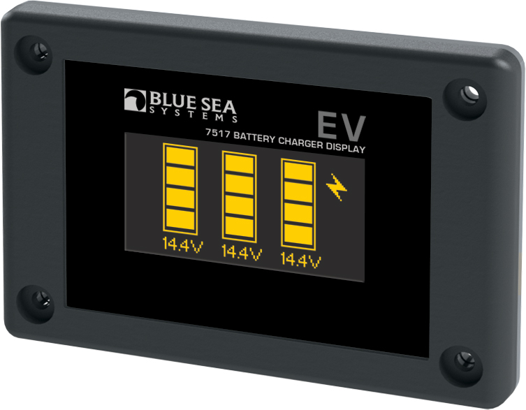BLUE SEA - EV Fernanzeigepanel für P12 Batterie-Ladegerät
