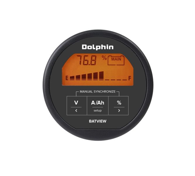 DOLPHIN - Batteriemonitor 12/24V BATVIEW2