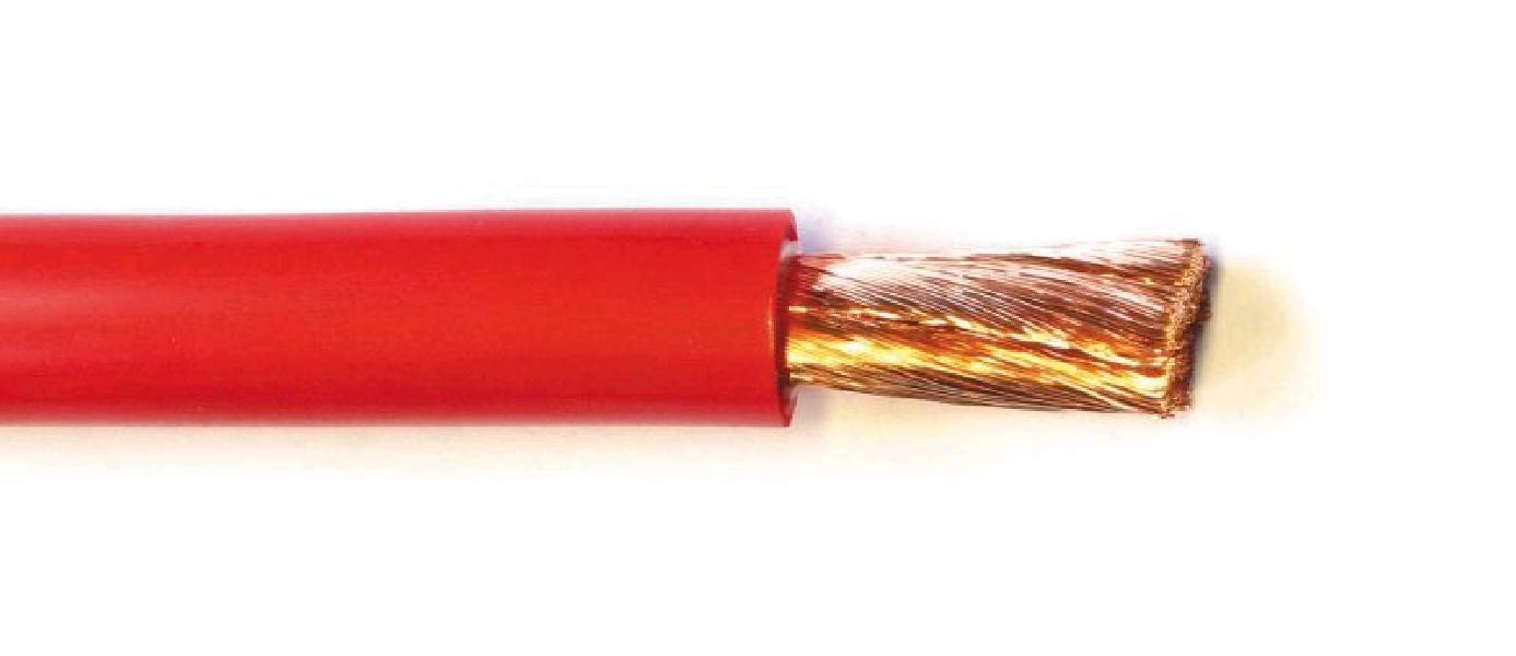 Weldyflex Kabel - 50 mm², rot, Ø 14 mm