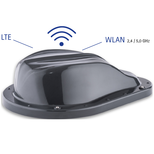 OYSTER CONNECT EUROPE VISION - WiFi / LTE Antenne mit Router