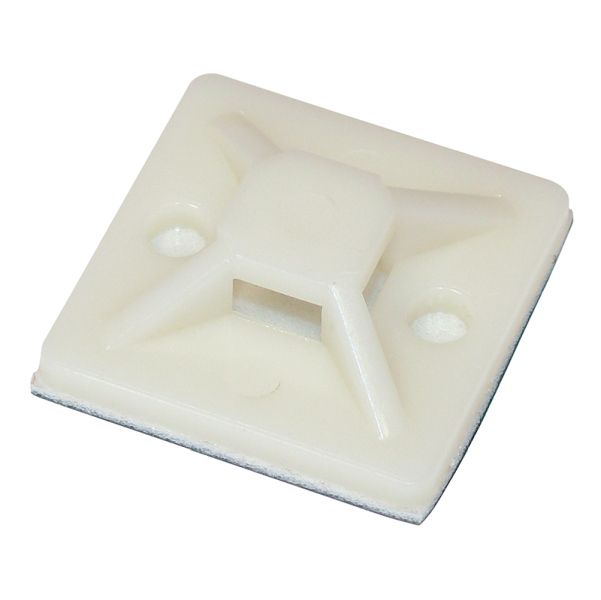 Klebesockel für Kabelbinder 30x30 - 25 Stück