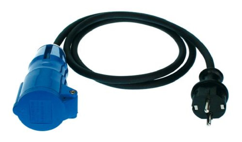 Adapter - Schuko-Stecker auf CEE-Kupplung