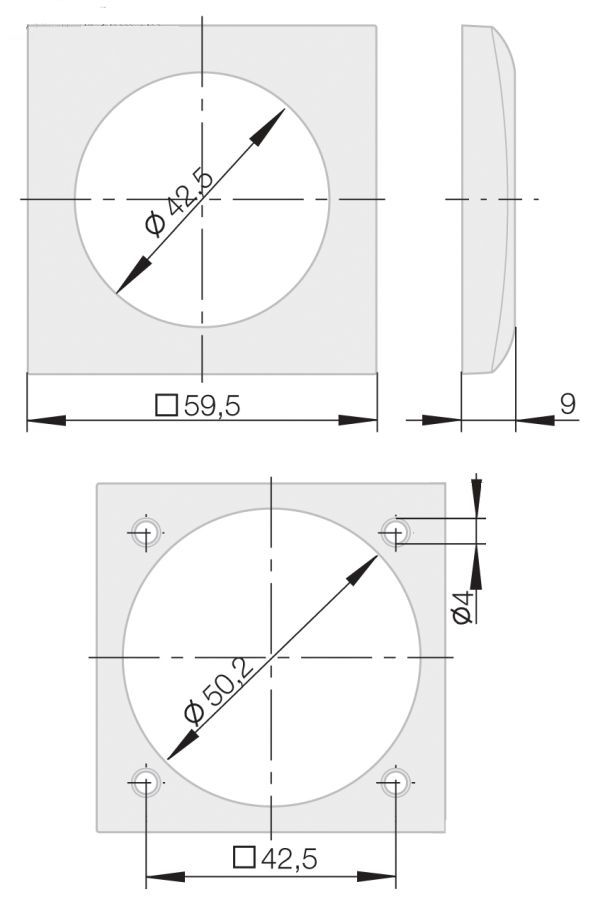 BERKER - Kleinsteckdose, 12/24V, schwarz