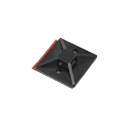 Klebesockel 38x38 schwarz