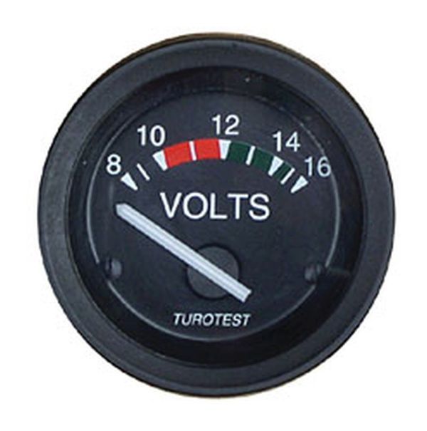PHILIPPI - Voltmeter 8-16V, 52mm