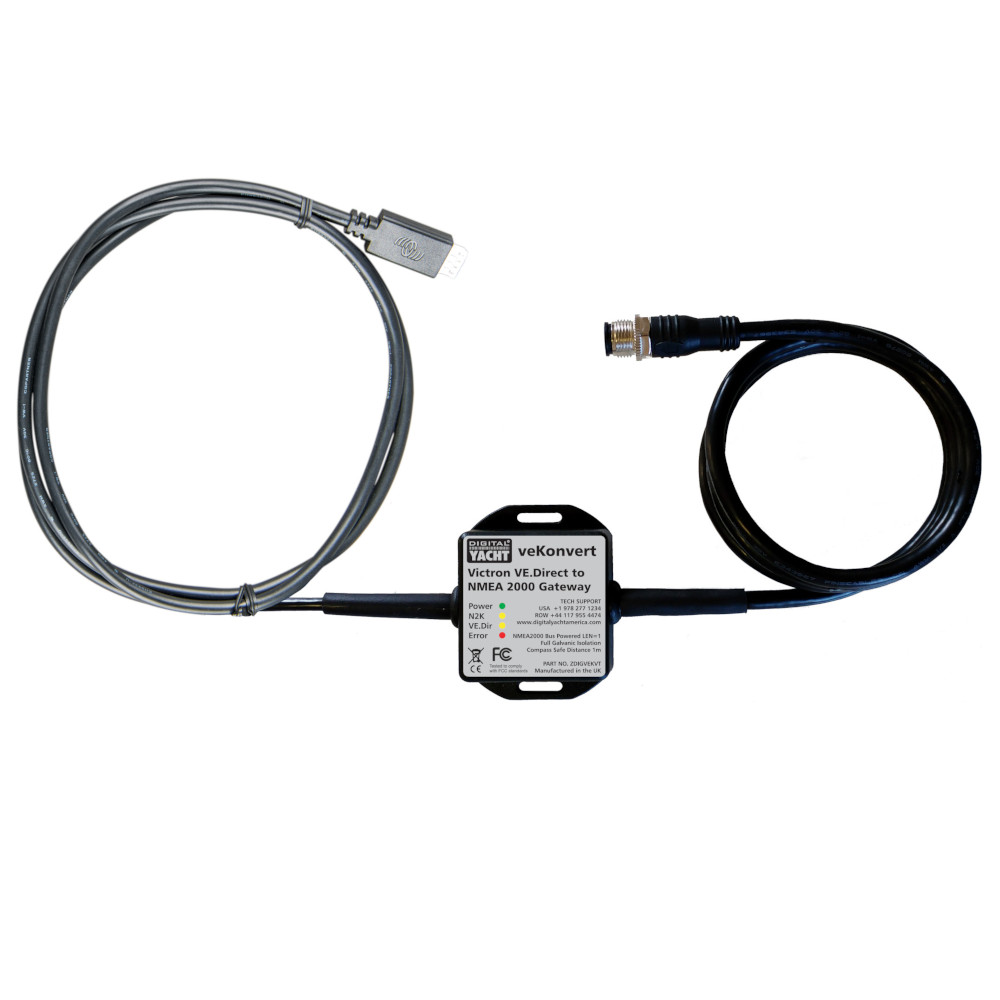 DIGITAL YACHT - VICTRON VE.Direct zu NMEA2000 Interface