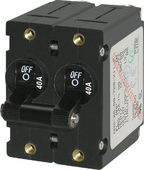 BLUE SEA - Circuit Breaker AA2Toggle 40A Blk