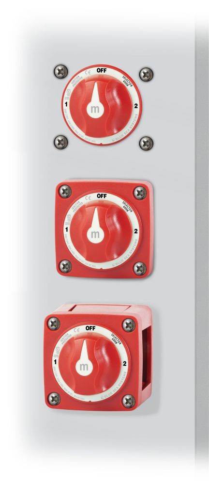 BLUE SEA -  300A - Batterie Umschalter, m-Serie