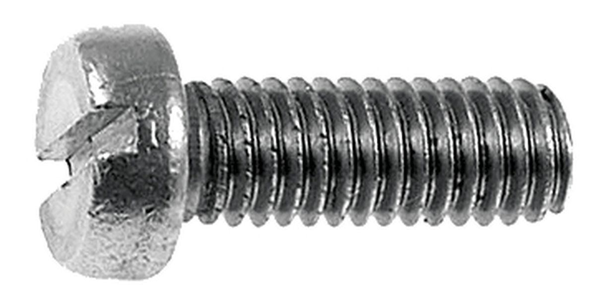Zylinderschrauben  - M6 x 20 mm - 6 Stck. - V4A - Schlitz