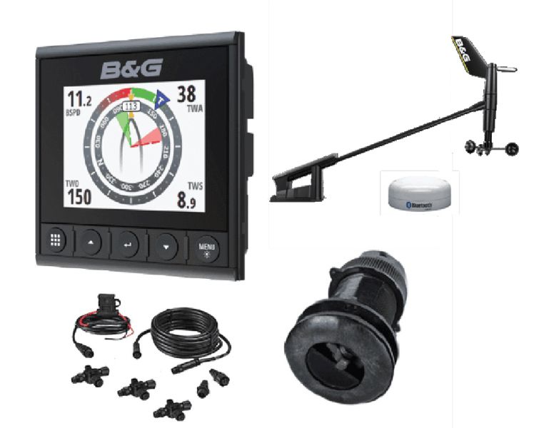 B&G - Triton² Geschwindigkeits-/Tiefen-/Wireless Windpaket