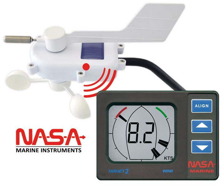 NASA - TARGET2 - Windmessanlage - kabellos, komplett