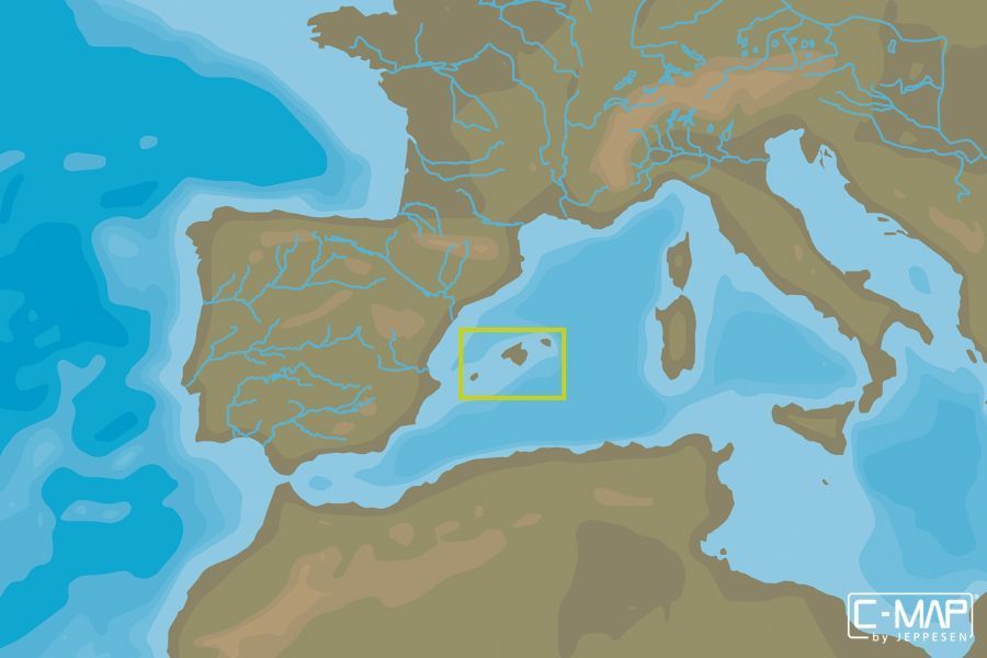 C-MAP - MAX LOCAL - Balearic Islands - µSD/SD-Karte