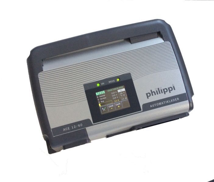 PHILIPPI - Automatiklader - ACE12/25 , 12V max. 25A