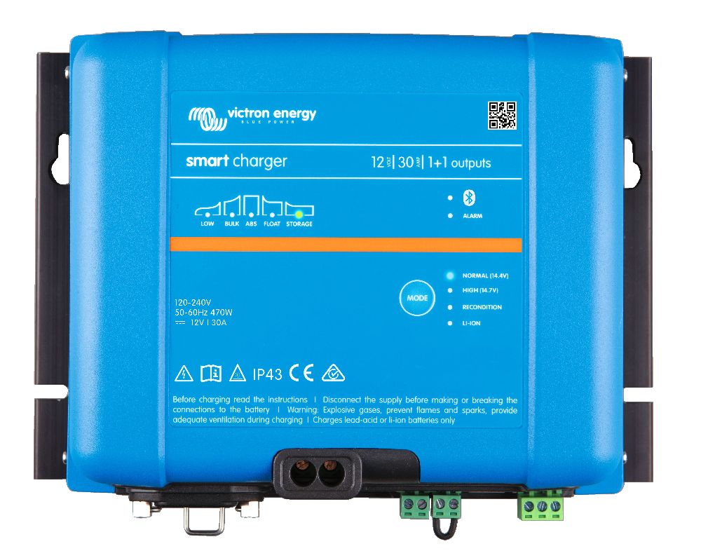 VICTRON - Smart IP43 Charger 12/50(3) 120-240V