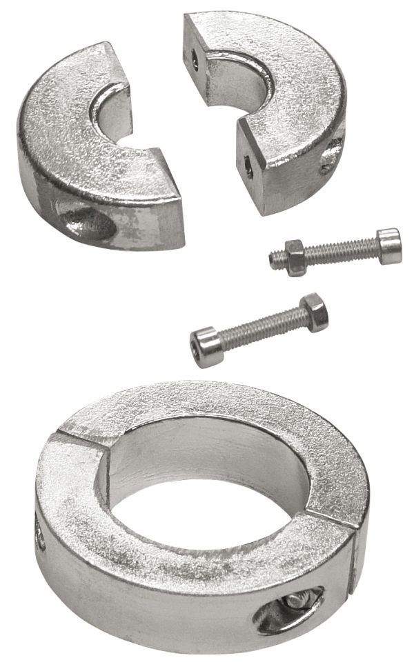 Wellenanode - flache Bauform - Welle ø 30 mm