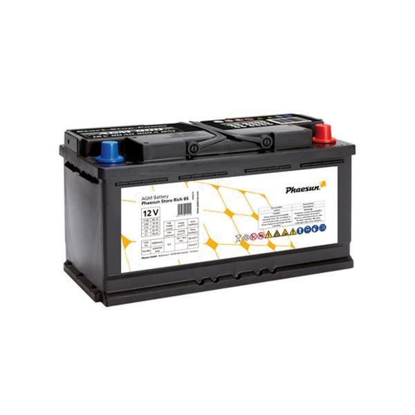 PHAESUN - Batterie Store Rich 85 - 70Ah (c20)