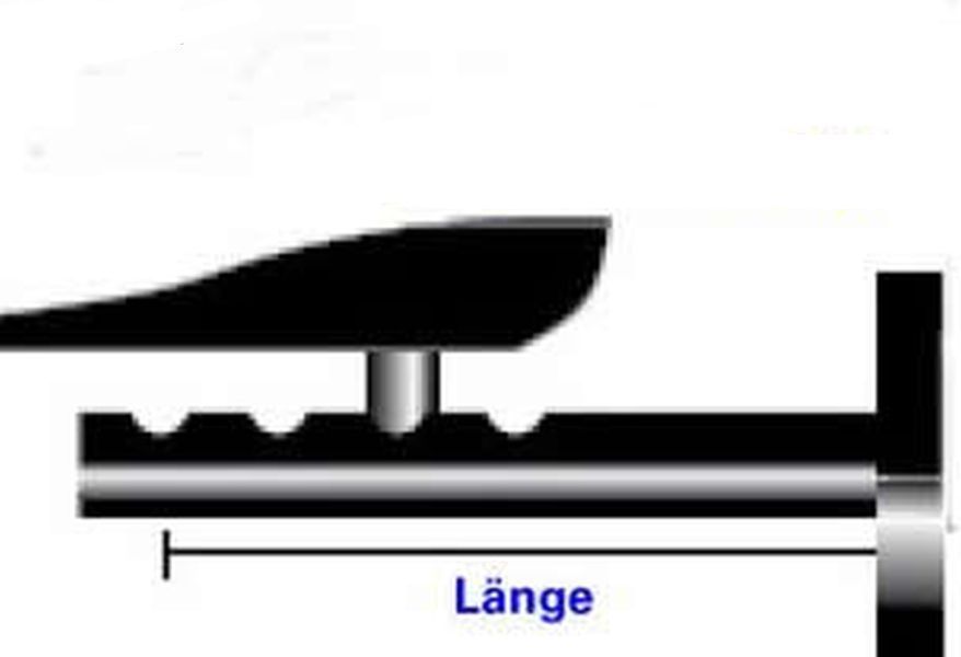 SIMRAD - Ausleger-/Süll-Halterung