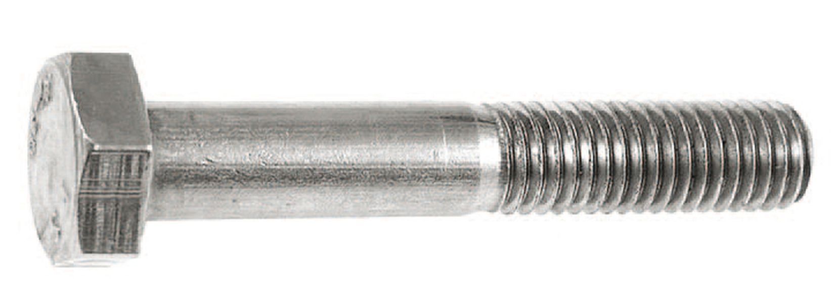 Sechskantschrauben -  M6 x 50 mm - 5 Stck. - V4A - Schaft