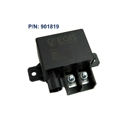 EGIS -  Relais 24V 150 Amp, w/Resistor Individual Pack,