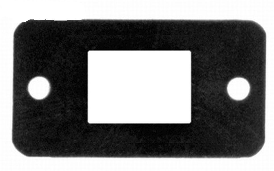 PHILIPPI - Panel 46 x 25 mm für Wippschalter sw