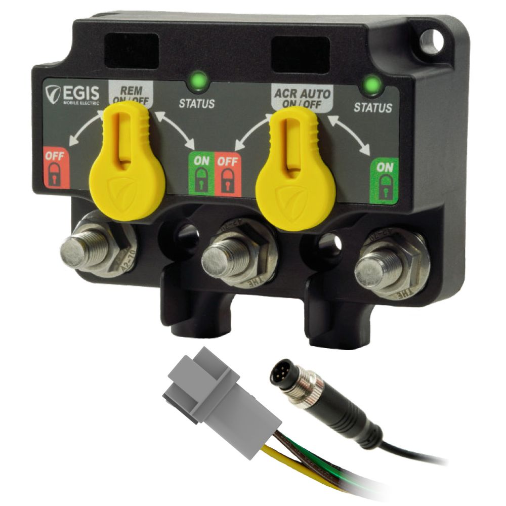 EGIS - XD NMEA 2000 Dual - (VSR/ Relais),mit knopf - 8P DT,