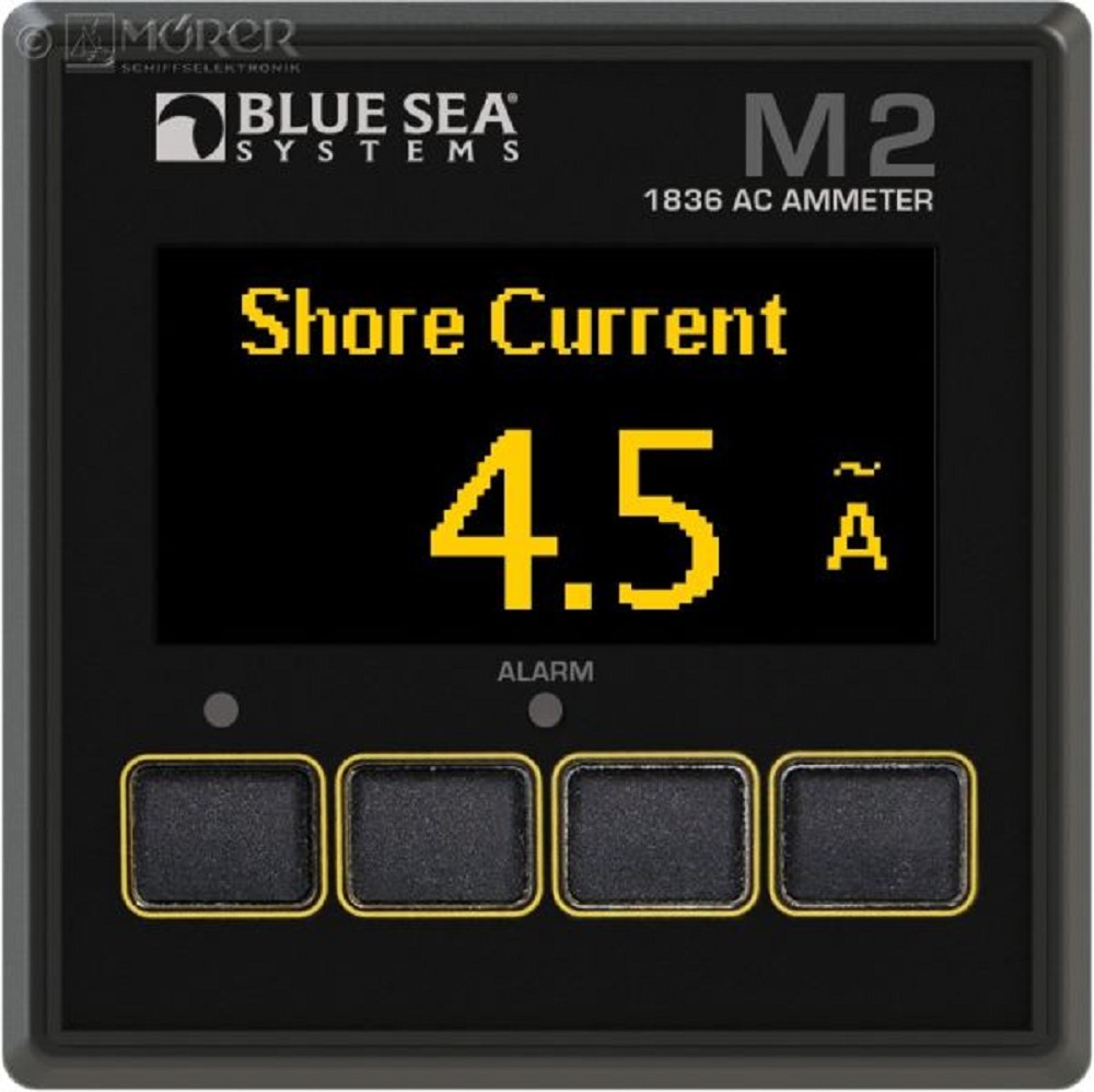 BLUE SEA - Amperemeter, AC - OLED M2