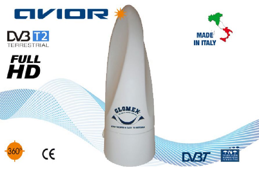 GLOMEX - AVIOR VT300 DVBT-2 TV-Antenne