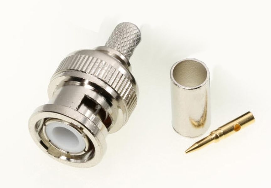 BNC-Stecker Crimpausführung für RG58 / H2005