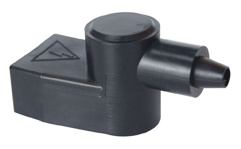 BLUE SEA - CableCap Stud Insulators Standard black Sm