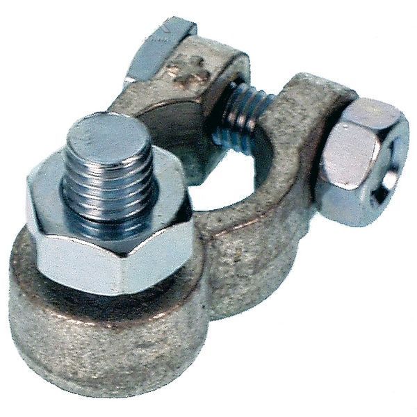 Batteriepolklemme - Minus mit Bolzen M10