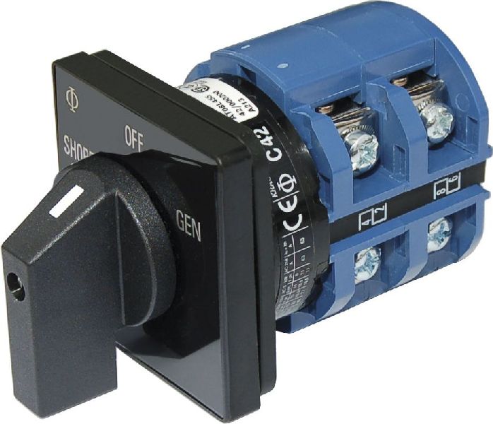 BLUE SEA - Switch Rotary120VAC 65A OFF+2