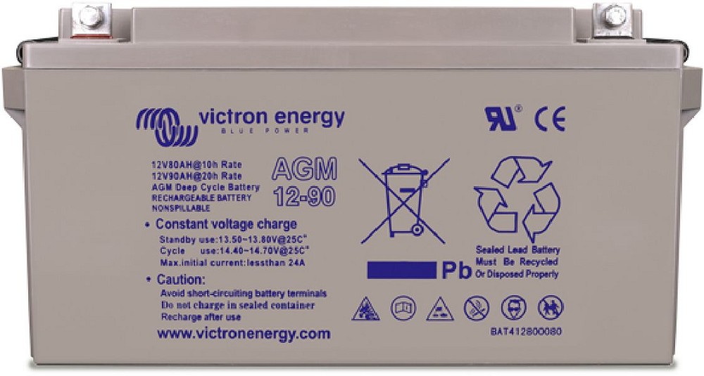 VICTRON - 12 V Deep Cycle Gel Batterie - 60 Ah